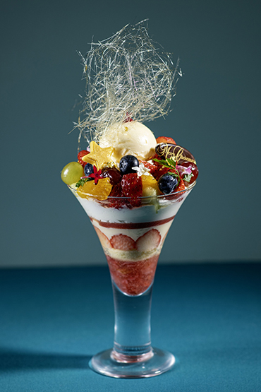 クリスマスパフェ