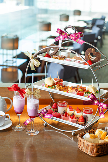 ラウンジ サウスコート バレンタインアフタヌーンティー