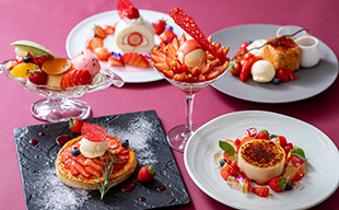 ラウンジ サウスコート いちごフェアイメージ