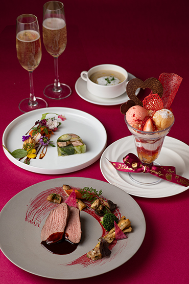 バレンタインディナーイメージ