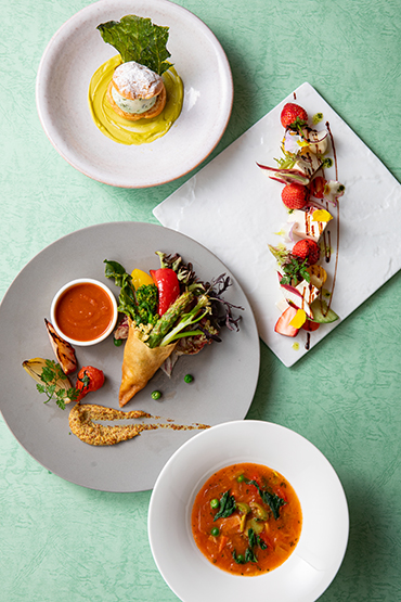 東京野菜が主役のベジフルコースディナーイメージ