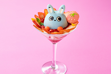 苺のもころんパフェ