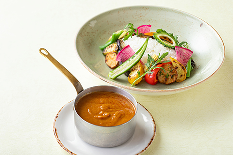 夏野菜のヴィーガンカレー イメージ